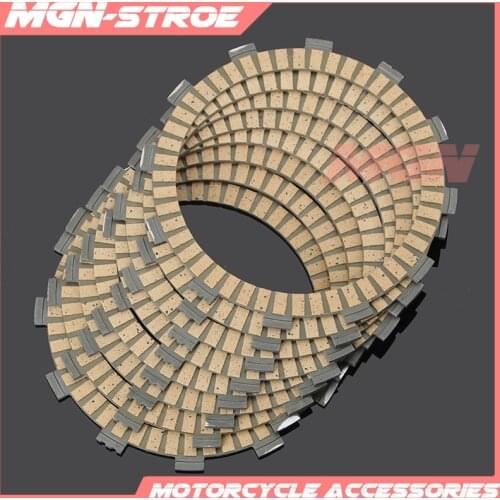 Motorcycle Clutch Friction Plates Disc Set 8pcs For YAMAHA XV700 XV750 XV920 XV1000 XV1100