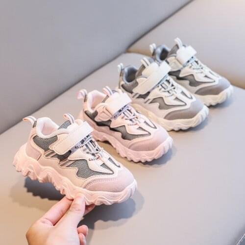 Autumn Kids Shoes Breathable Boys Girls Sport Shoes Children Casual Sneakers Baby Running Shoes Mesh Canvas Toddler Shoes wen100