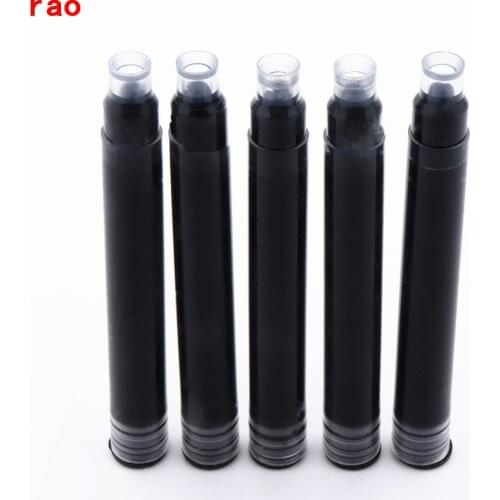 Wholesale Price 5pcs Black Ink Cartridge Refill Fountain Pen Brand assurance Universal Typ Other brands are also suitable