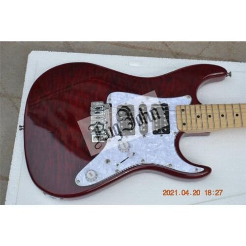 St wilkinson pickup and tunners bridge red fine electric guitar y01