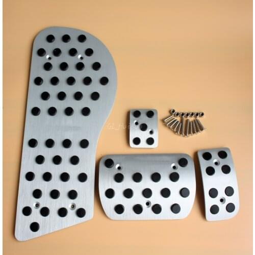For Benz VITO VIANO Fuel Brake Foot Rest AT pedals Plate,Non slip Accelerator brake pedal Pads,Car Accessories FREE SHIPPING