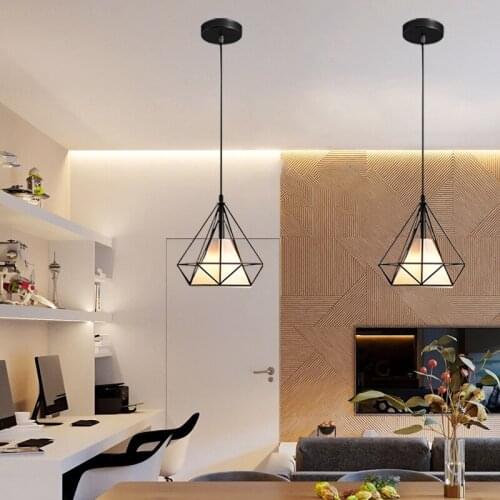 Europe led crystal pendant lights e27 pendant light industrial lamp living room lights dining rooom livingroom