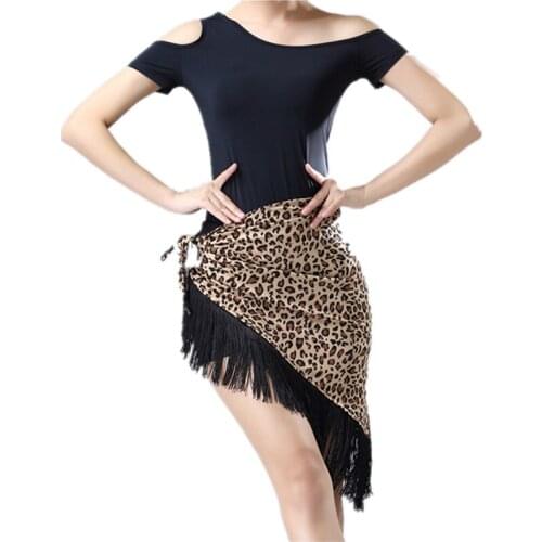 Latin Skirt New Adult Triangle Towel Fringe Design Samba Dance Skirts Cha Cha Professional Competition Ballroom Costumes Female