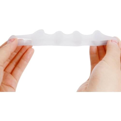 2Pcs Toe Separator Hallux Valgus Bunion Corrector Orthotics Feet Bone Toe Bunion Spreader Corrector Pain Relief