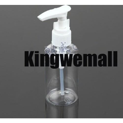 300pcs/lot 75ml PET Pump Lotion Bath Wash Bottle