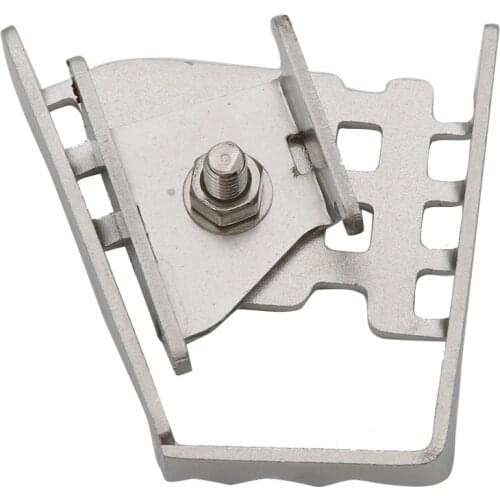 Motorcycle Accessories for BMW F800GS F700GS F650GS 08 - 16 Rear Enlarge Brake Lever Extension Support Silver Rear Brake Peg Pad