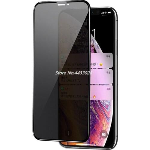 9H Full Cover Privacy Anti Glare For Apple iPhone X XR XS MAX Tempered Glass Screen Protector For iPhone X XR XS MAX Film Glass