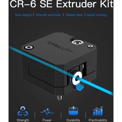 Creality CR-6 SE Extruder Kit Smooth Extrusion Stable Feeding for 1.75mm Filament for Creality CR-6 SE/CR-6 MAX 3D Printer
