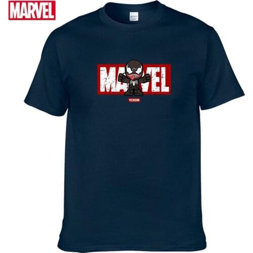 Marvel Venom T shirt Comfortable Breathable 100% cotton Fashion clothes for teens Anime tshirt Summer Tops Clothes men #125