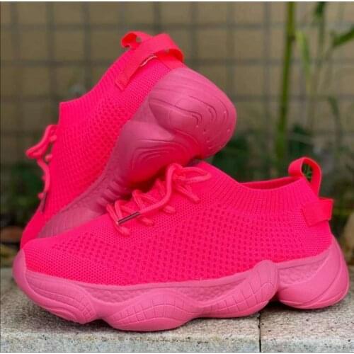 Summer Sneakers Womens Mesh Flats Shoes Woman Lace Up Breathable Casual Female Sport Shoe Comfort Candy Color Solid Ladies