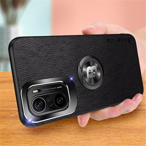 Magnetic Leather Skin Case for Xiaomi Redmi K40 Pro K40pro Redmik40 Best Protection Kickstand Phone Bag Cover