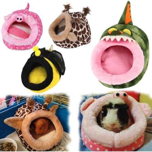 Soft Guinea Pig House Bed Cage for Hamster Mini Animal Mice Rat Nest Bed Hamster House Small Pets Product