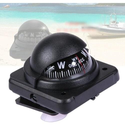 Marine Compass Ball Navigation For Boat Car Truck Dashboard Magnetic Portable M5X2 Accurate Vehicle Adjustable Dashboard Y7A3