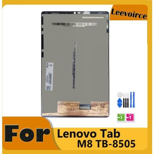 Original New 8.0" inch LCD For Lenovo Tab M8 HD PRC ROW TB-8505X TB-8505F TB-8505 LCD Display Touch Screen Digitizer Assembly