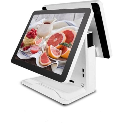 PC Computer lower price pos terminal for supermarket retail restaurant cash register 15 inch capacitive pos hardware