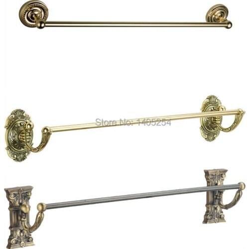 All copper bath pendant towel bar towel single towel bar Bathroom Accessories
