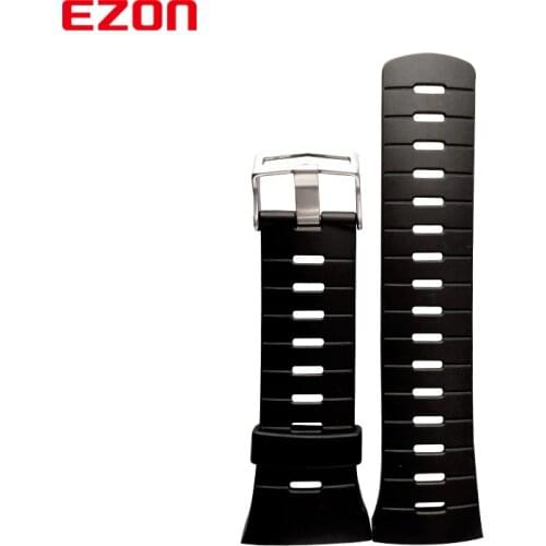EZON Sports Watch Pin Buckle Rubber Strap 24Cm Length New Fashion Watchband for L008 T023 T029 T031 G2 G3 S2 H001 T007 T037 T043