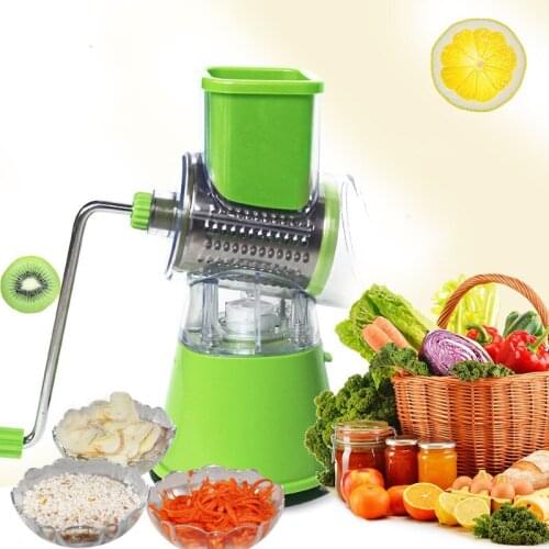 Wonderlife Manual Vegetable Cutter Slicer Kitchen Accessories Multifunction Round Mandoline Slicer Potato Cheese Kitchen Gadgets