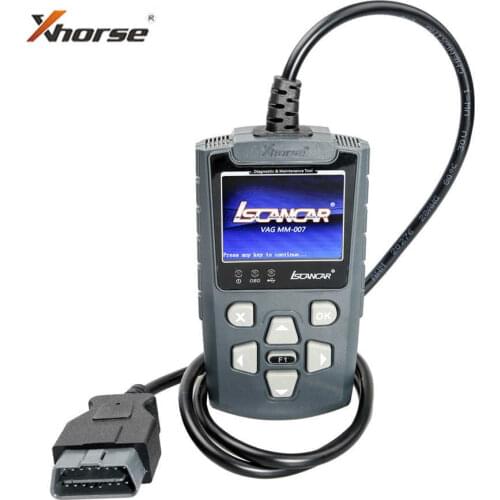 Xhorse Iscancar VAG-MM007 Diagnostic and Maintenance Tool Support Offline MM007 Refresh for Audi/Skoda/Seat