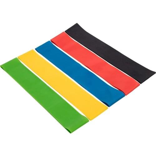 Fitness Resistance Bands High Elastic Rubber Band for Thighs Wrists Gym Strength Training Ankles Calves Knee Yoga Belt