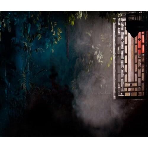 Haunted House Photography Backdrops Photo Props Studio Background 5x7ft