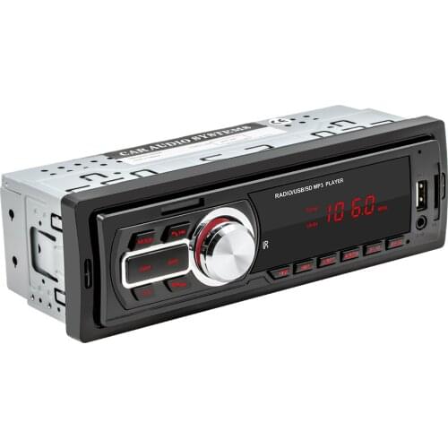 VODOOL 5209E Single 1 DIN Car Radio Bluetooth-compatible AUX-in TF Card U Disk Auto Stereo Multimedia Audio MP3 Player Head Unit