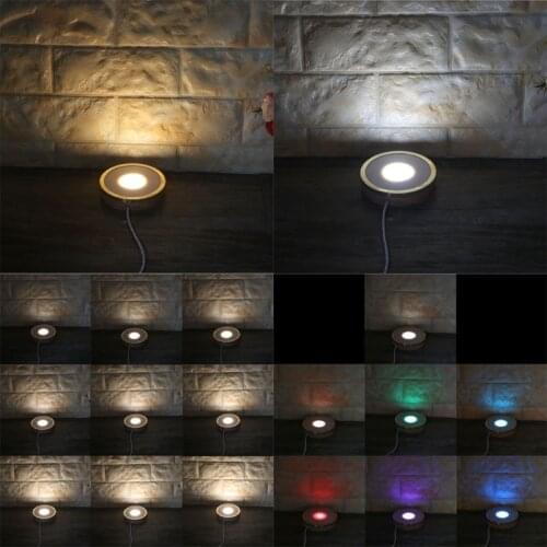 Handmade Resin Art Wood LED Light Dispaly Base Crystal Glass Resin Art Ornament Wooden Night Lighted Base Stand Crafts