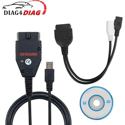 Galletto 1260 FTDI FT232RQ EOBD ECU Flasher Read&Write Car ECU For Vag Series Diagnsotic Interface with OBD 2 Cable for Audi 2x2