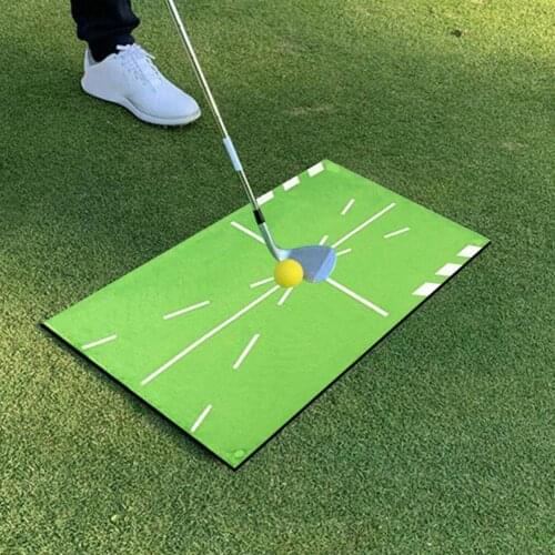 Golf Training Mat Non-slip Batting Golf Practice Training Aid Game Pad Cushion Golf Practice Training Aid Game Pad Cushion