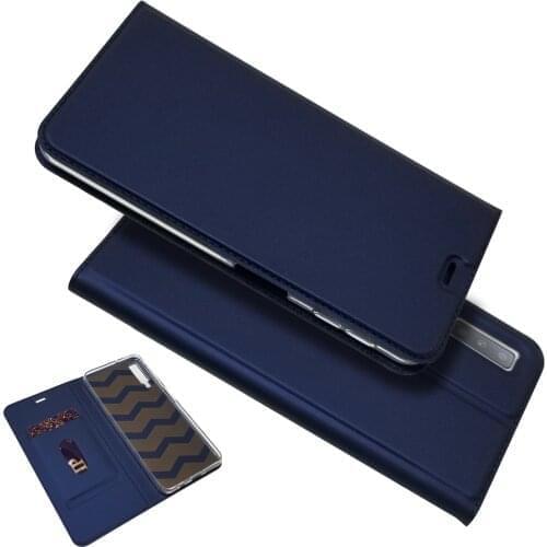 Leather Case for Samsung Galaxy A5 A7 A8 2018 A9s A6s A51 A71 A42 5G A01 A9 Flip Cover Soft TPU Back Cover Magnet Phone Coque