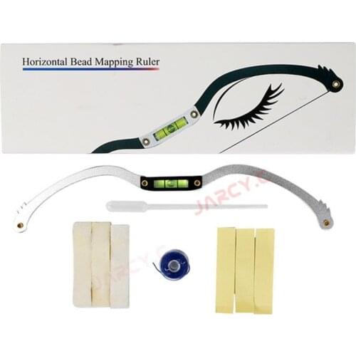 New Eyebrow Ruler Microblading Permanent Makeup Bow And Arrow line Measuring Eyebrow mapping Rope Pre ink Pmu Tattoo For Mapping