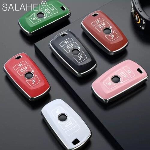 Fashion TPU Key Cover Case For BMW F10 F30 F20 E90 Accessories Serie 1 X1 X3 E83 M2 F40 X4 M1 M3 Serie 2 3 5 7 Car Key Protector