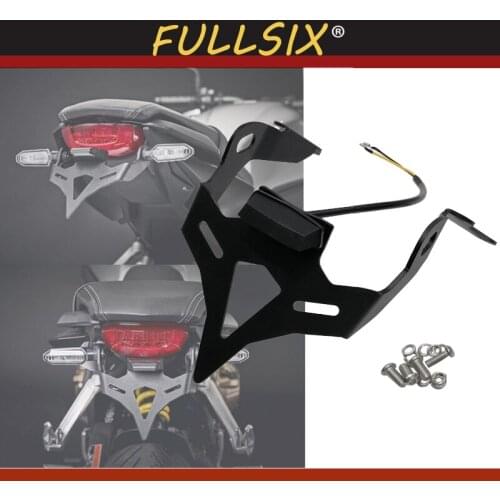 Motorcycle Plate Holder For CBR650R CB650 Accessories Mount Number Plate Bracket cbr650r cb650r Tail Tidy Fender Eliminator