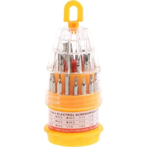 31 In 1 Multifunction Magnetic Precise Manual Screwdriver Bits Set Repair Tools