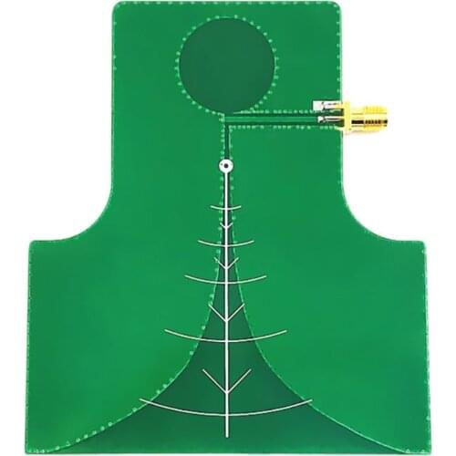 NEW 1PCS 2.4-10.5GHz UWB directional high gain wideband TEM antenna 2.4g image transmission antenna H054