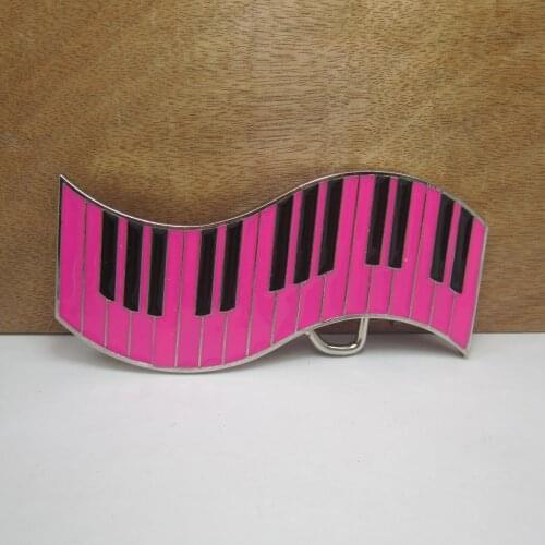 BuckleClub wholesale zinc alloy Music belt buckle western jeans gift belt buckle FP-02123-1 SILVER FINISH