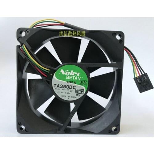 Original Nidec betav ta350dc m33422-35 DC12V 0.29a 9cm cooling fan