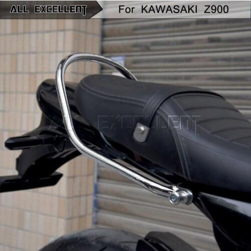 Motorcycle Rear armrest Shelf For Kawasaki Z900RS 2018 2017 Z900 RS passenger handle bar Grab Bar Hand Rail