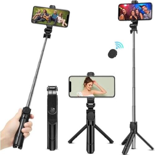 Selfie Stick Bluetooth Doosl Selfie Stick Tripod Extendable Tripod Stick with Remote Facetime Phone Stand Wireless Selfie Stick