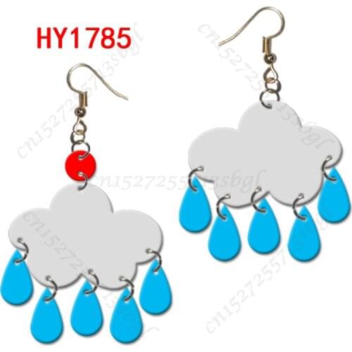 Cloud and Rain Earring Cutting dies New Die Cutting And Wooden Mold Suitable For Common Die Cutting Machines On The Market