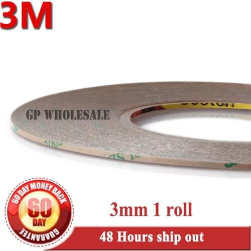 3mm*55M*0.17mm 3M 300LSE Super Strong Adhesive Two Sides Clear Sticky Tape for Mobilephone, Tablet, PC LCD Touch Display Panel