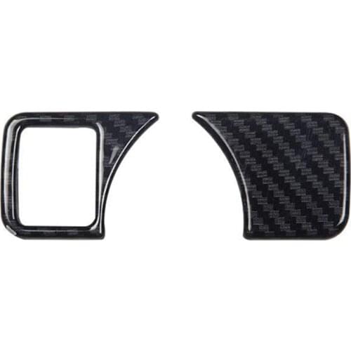 Carbon Fiber head light lamp Switch Cover Sticker, Auto Parts Interior,for Benz GL GLS X166 GLE W166 AMG W176 W246 CLA