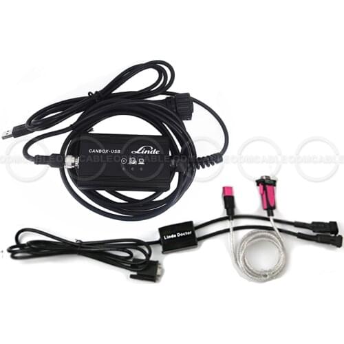 Forklift truck linde pathfinder Diagnosis Interface Tool Linde Canbox USB Linde Doctor Diagnostic Cable Line Adapter Service Box