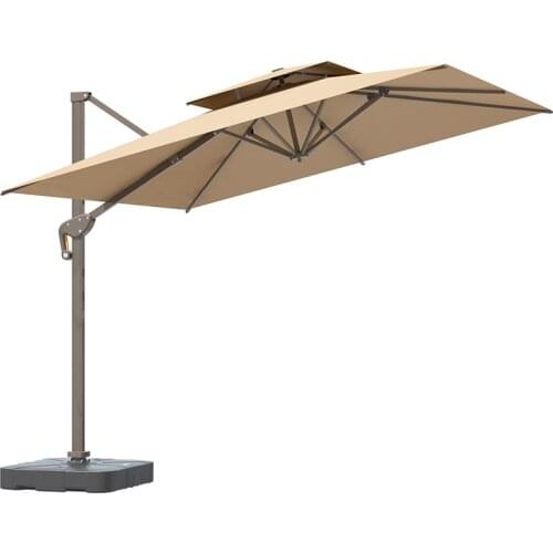 Terrace umbrella roman umbrella booth big sun umbrella outdoor terrace garden safety umbrella