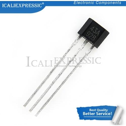 10PCS SS443A SS413A SS443F 43F Sensors Hall sensor 43A Unipolar 413 original authentic In Stock