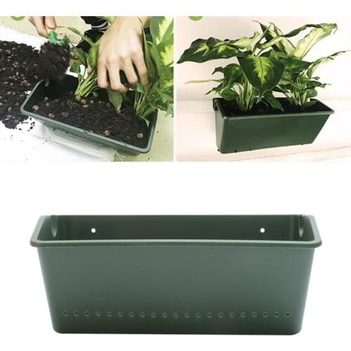 2PCS Planter Pot Outdoor Vertical Wall Planter Wall Pot Creative Wall Mount Living Background For Hall Balcony Garden Mall