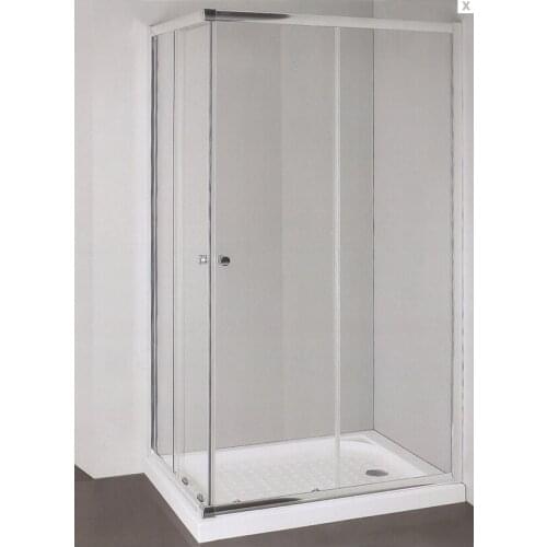 2016 new design wholesale clear tempered glass shower screen shower enclosure