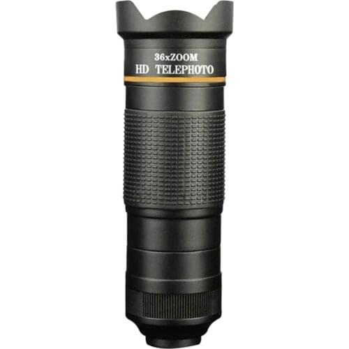 36X Dual-Adjustment Telephoto Phone Lens, High-Definition 36X Monocular External Phone Lens