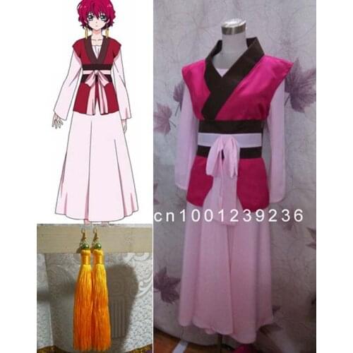 Anime Yona of the Dawn Ayuna Kimono Akatsuki no Yona Una Princess Cosplay Costume
