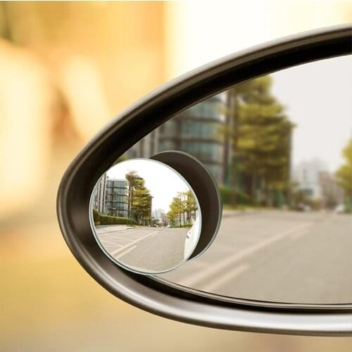 Car 360 Wide Angle Round Convex Blind Spot mirror For Cadillac XTS SRX ATS CTS/Renault Koleos Fluenec Latitude